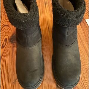 LL Bean Mountainside Mid Boot Zip Fleece Lined